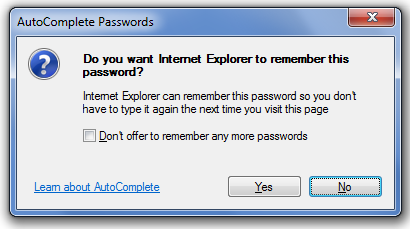 remembear password